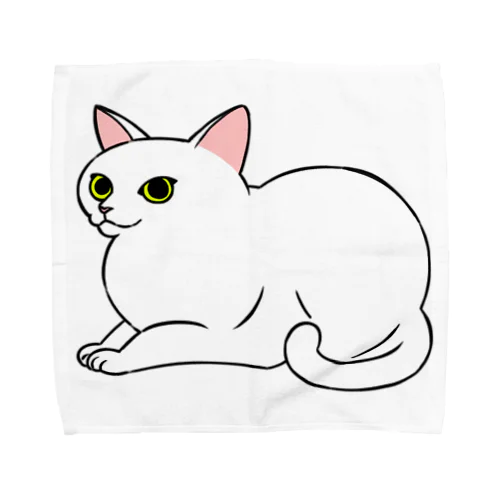 猫 Towel Handkerchief