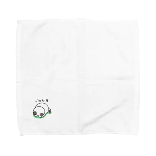 ごめん寝 Towel Handkerchief