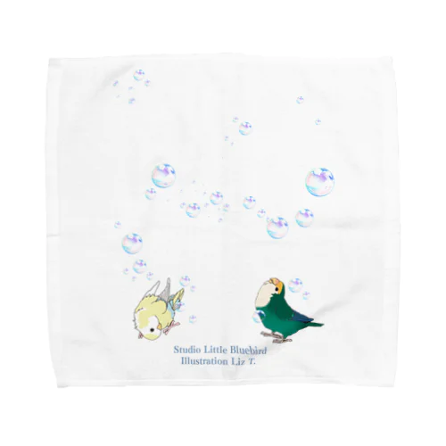 シャボン玉りるせなちゃん Towel Handkerchief