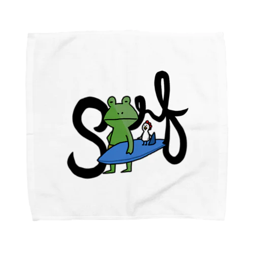 カエルくんin summer Towel Handkerchief