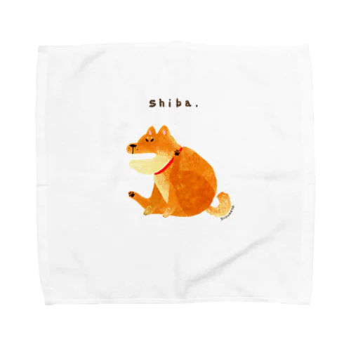 shiba Towel Handkerchief