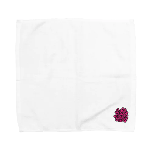 変態女子会ロゴ Towel Handkerchief