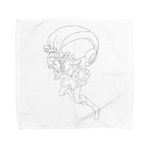 女戦士ちゃん Towel Handkerchief