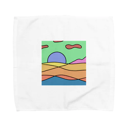 背景 Towel Handkerchief