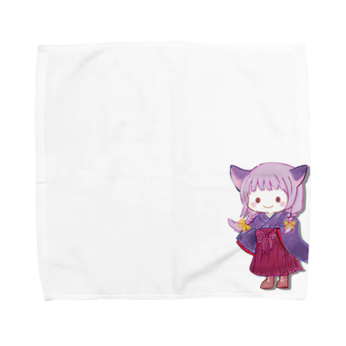 だいふくさんの山の茶屋 タオルハンカチ Towel Handkerchief