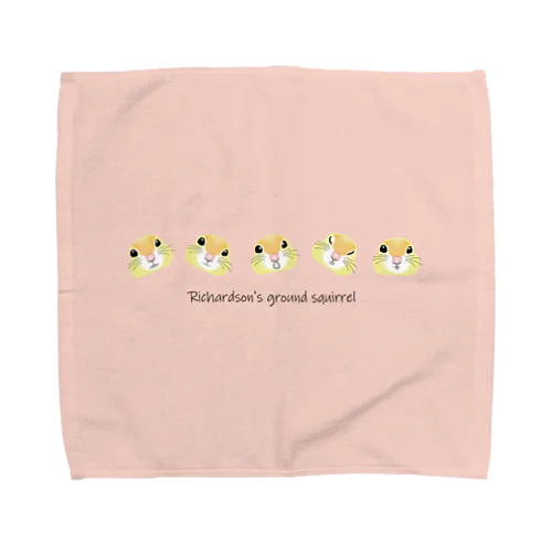 ころころリチャ Towel Handkerchief