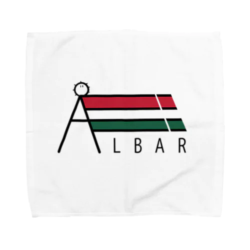 AL BAR ロゴシリーズ Towel Handkerchief