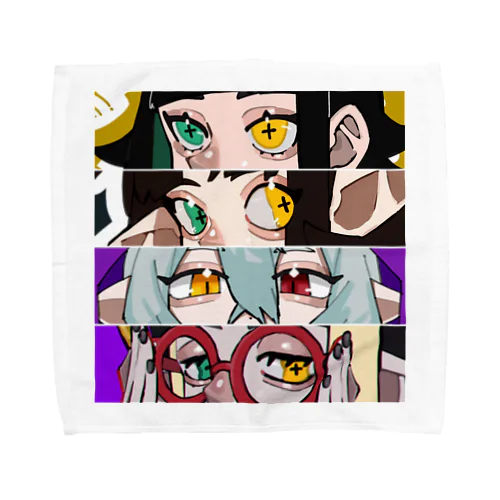 オリジナルキャラつめつめグッズ Towel Handkerchief