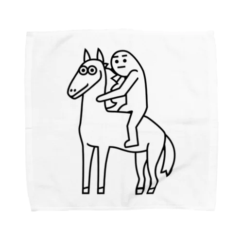 うまのりくん Towel Handkerchief