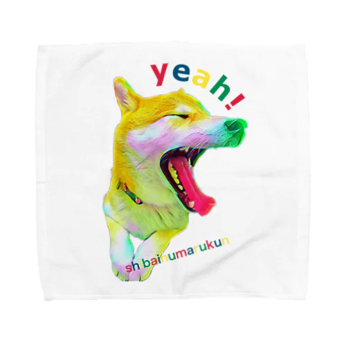 柴犬さんyeah! Towel Handkerchief