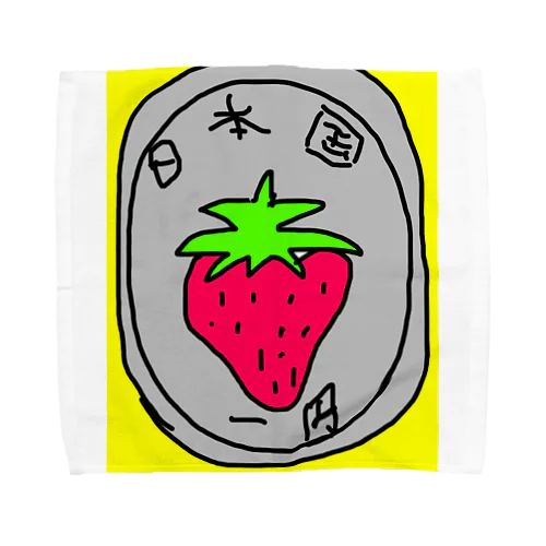 イチゴ、1円。 Towel Handkerchief