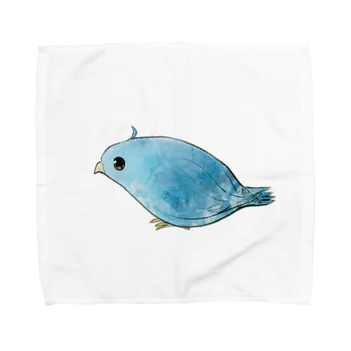 サザナミインコです。 Towel Handkerchief