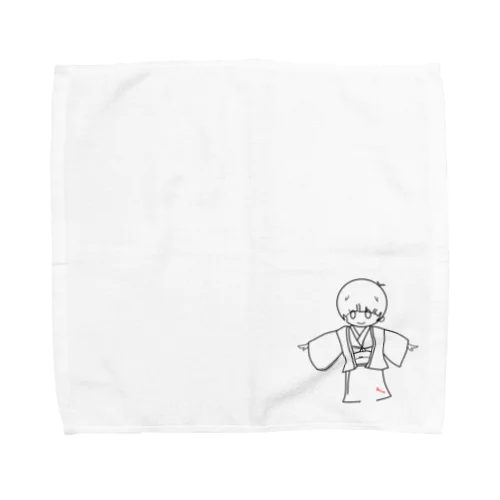 かわいい座敷わらしっぽいの Towel Handkerchief
