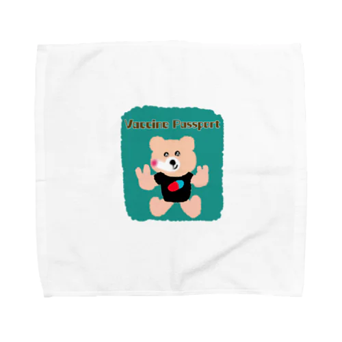 ワクチンパスポート（  Vaccine Passport）アイテム Towel Handkerchief