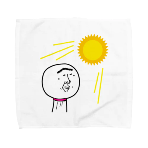 てるざえもん公式グッズ Towel Handkerchief