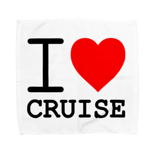 I♥CRUISE タオルハンカチ