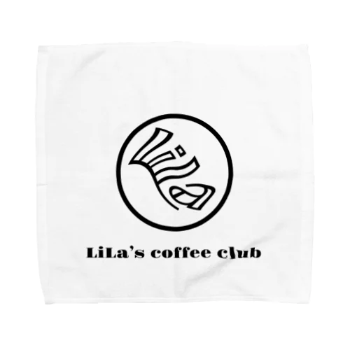 LiLa’s coffee club “melting logo” タオルハンカチ