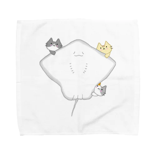 ほほえみエイちゃんにゃ Towel Handkerchief