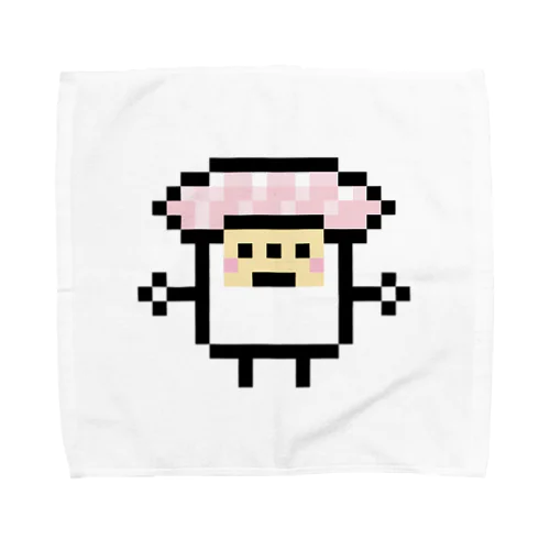 PixelArt スシスッキー ビントロ Towel Handkerchief