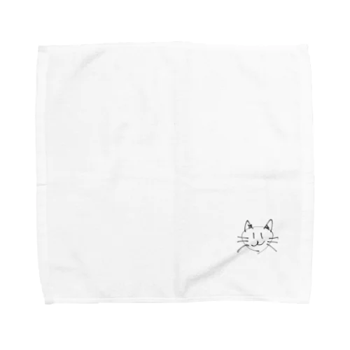 ねこおふぃしゃる Towel Handkerchief