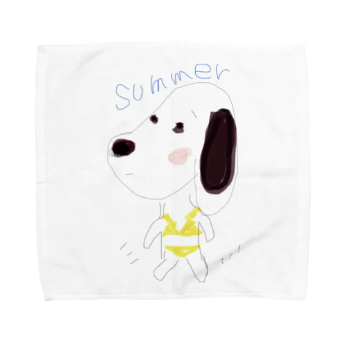 犬 Towel Handkerchief