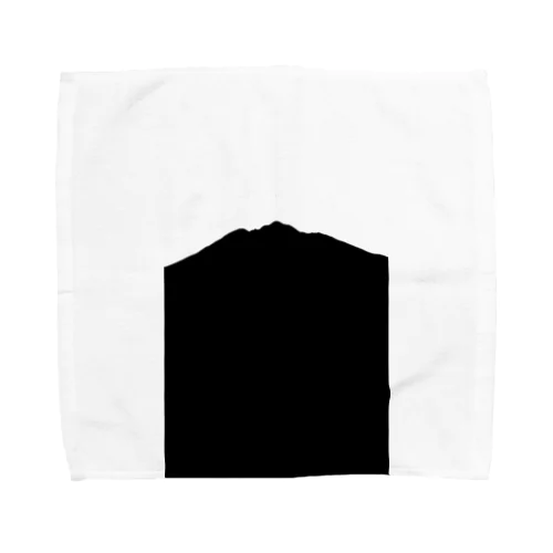 岩木山の影 Towel Handkerchief