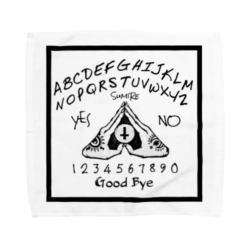 ウィジャボード　Ouija　白 Towel Handkerchief