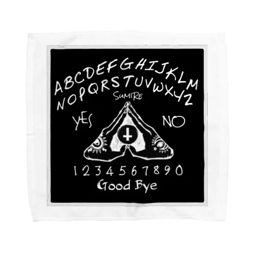 ウィジャボード　Ouija　黒 Towel Handkerchief