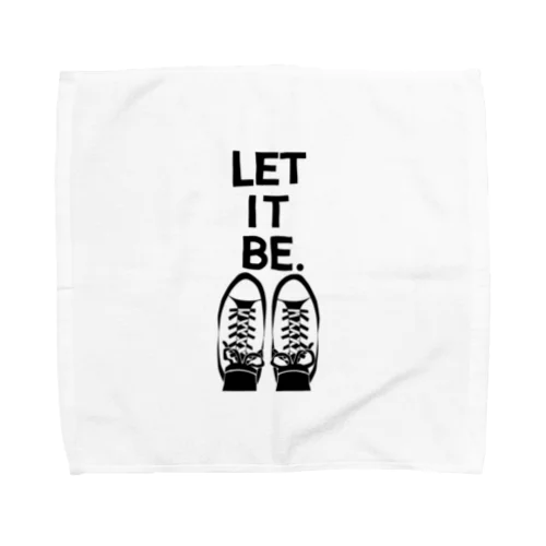 LET IT BE. Towel Handkerchief