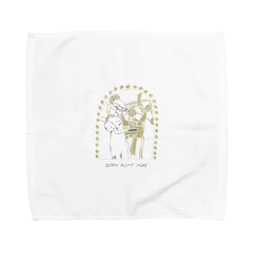 クリムト　音楽Ⅱ Towel Handkerchief