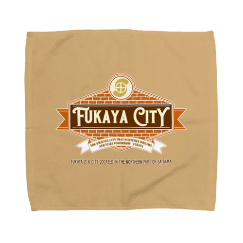 FUKAYA-CITY タオルハンカチ