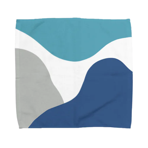 3 colours - 海 - Towel Handkerchief
