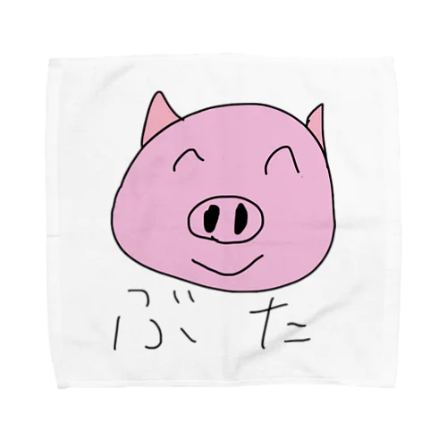 ぶたくん Towel Handkerchief