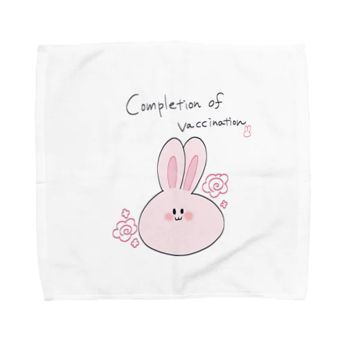 usamochi@complete of vaccination Towel Handkerchief