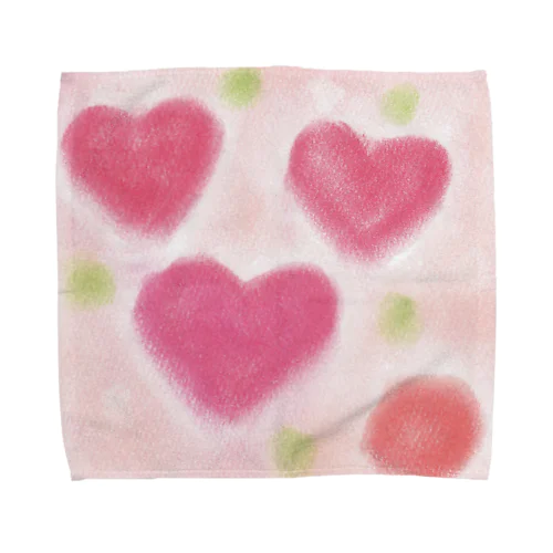 ハートの果物 Towel Handkerchief