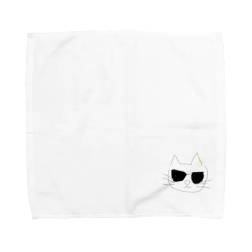 ロックだにゃん Towel Handkerchief