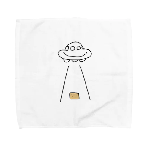 UFOから高野豆腐 Towel Handkerchief