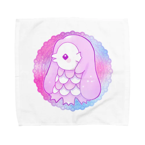 ゆめかわアマビエ Towel Handkerchief