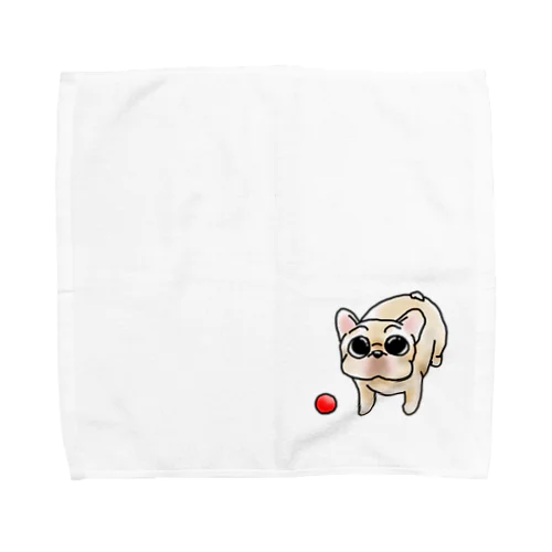 フレンチブルドック Towel Handkerchief