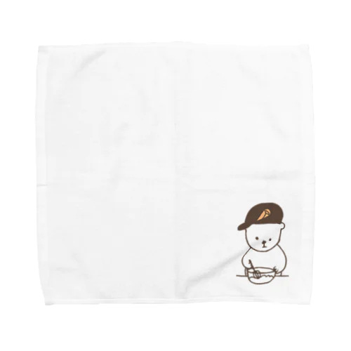 オレンジベアくん Towel Handkerchief