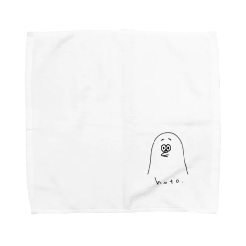 ポーカーフェイスで生きてゆく鳩 Towel Handkerchief