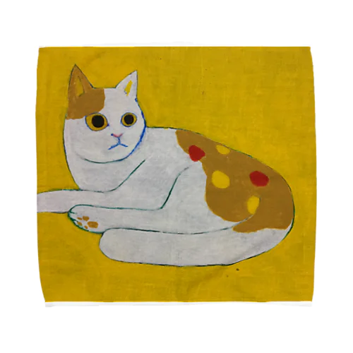 カレーネコ Towel Handkerchief