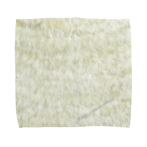 白いマフマフ Towel Handkerchief