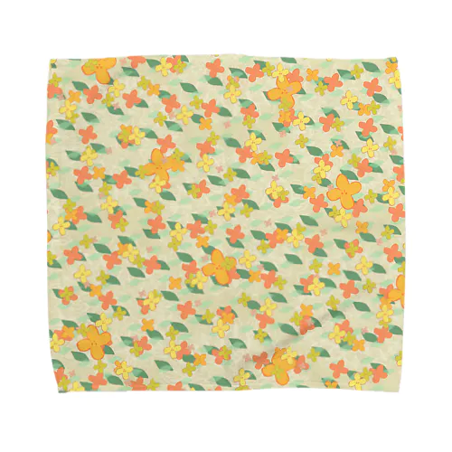 お嬢様の花柄シリーズ Towel Handkerchief