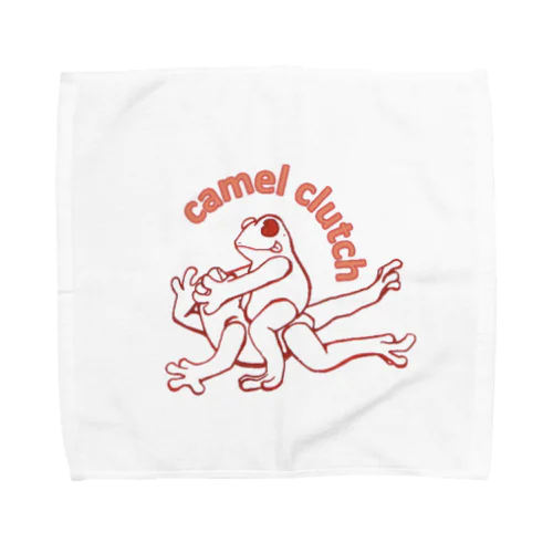 camel clutch!! タオルハンカチ