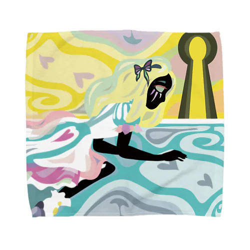 Alice's adventures in Wonderland（Alice）/by animalinka Towel Handkerchief