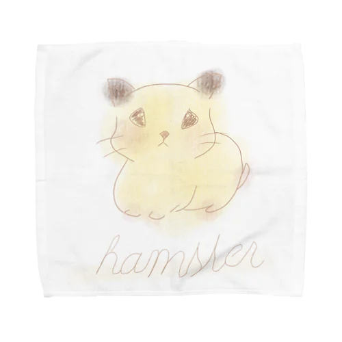 ハムスターのきなこ Towel Handkerchief