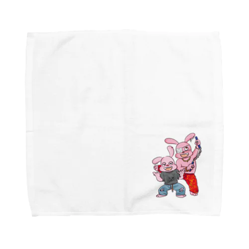 クレイジーラビットブラザーズ Towel Handkerchief