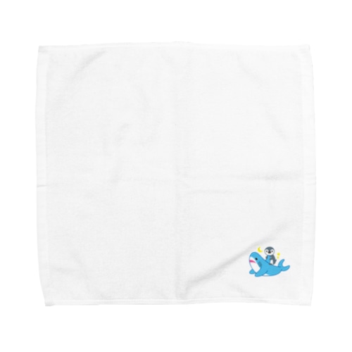 freddie_with_shark Towel Handkerchief