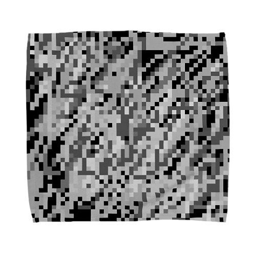 ドット迷彩グレー Towel Handkerchief
